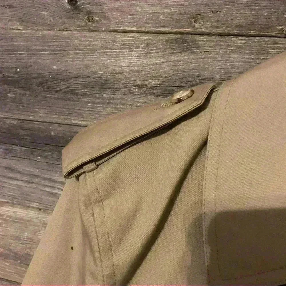 Vintage high quality Woodmere detachable lined trench pockets buckle details - Picture 5 of 5
